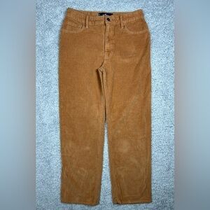 Hollister Pants Womens 28 High Rise Dad Corduroy Pockets Photoshoot Party Cool